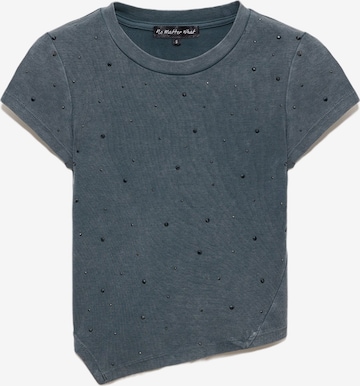 No Matter What T-Shirt in Blau: Vorderseite