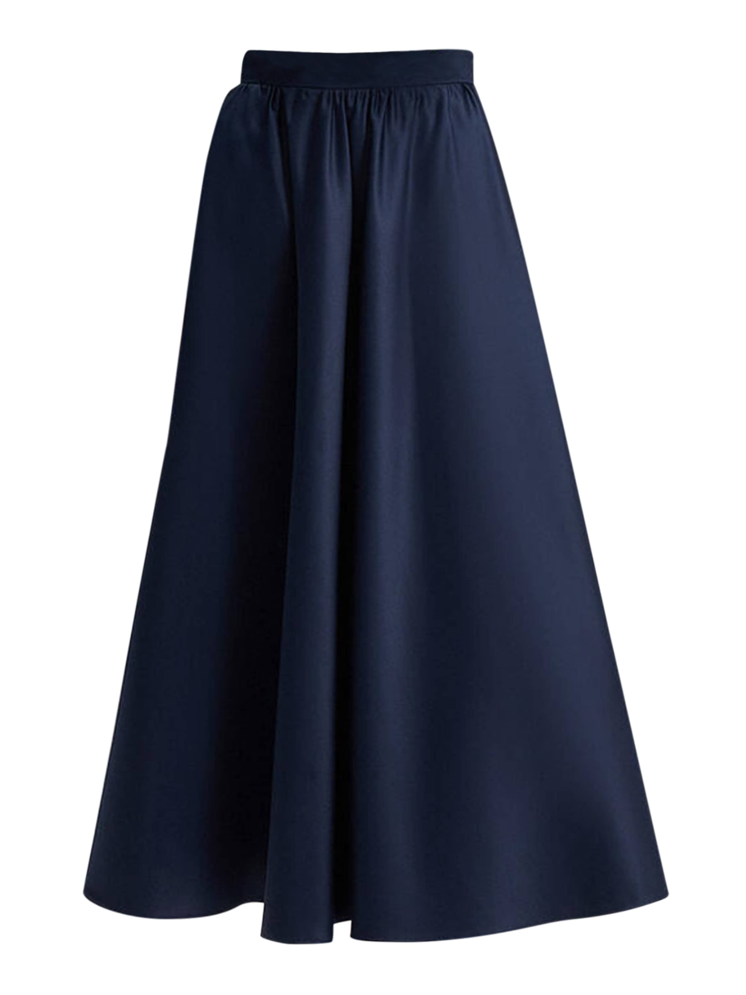 Touche Prive Rok in Blauw: voorkant