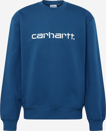 Sweat-shirt Carhartt WIP en bleu : devant