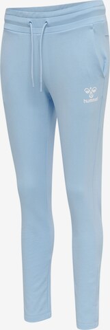 Coupe slim Pantalon de sport Hummel en bleu