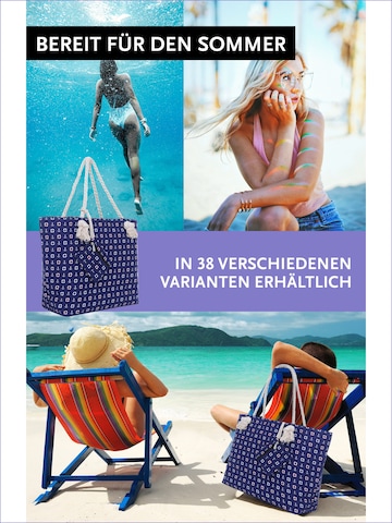 DonDon Strandtasche‌ in Blau