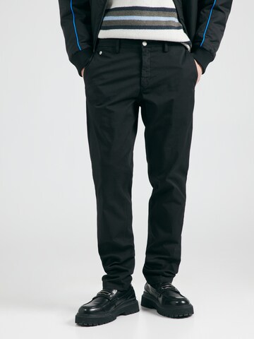 regular Pantaloni con piega frontale 'BENNI' di REPLAY in nero: frontale