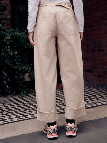 Next Свободный крой Джинсы в Серый