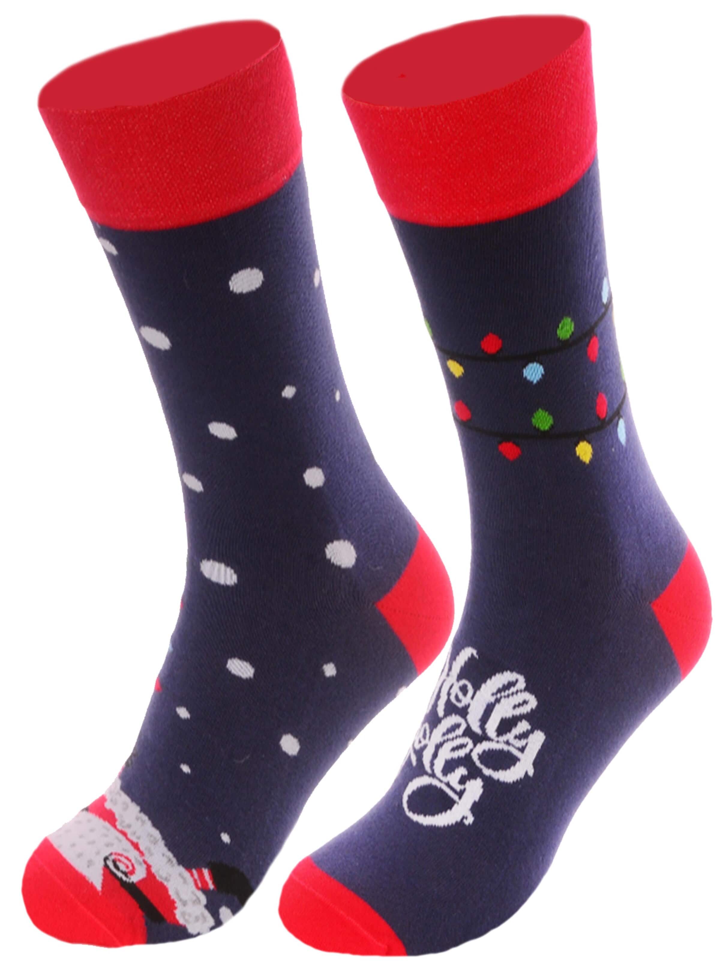 La Bortini Socks in Blue: front