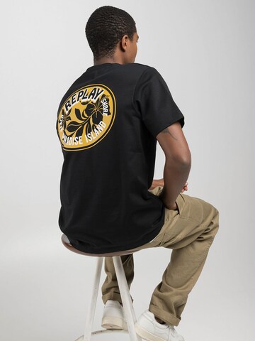 REPLAY Shirt in Black