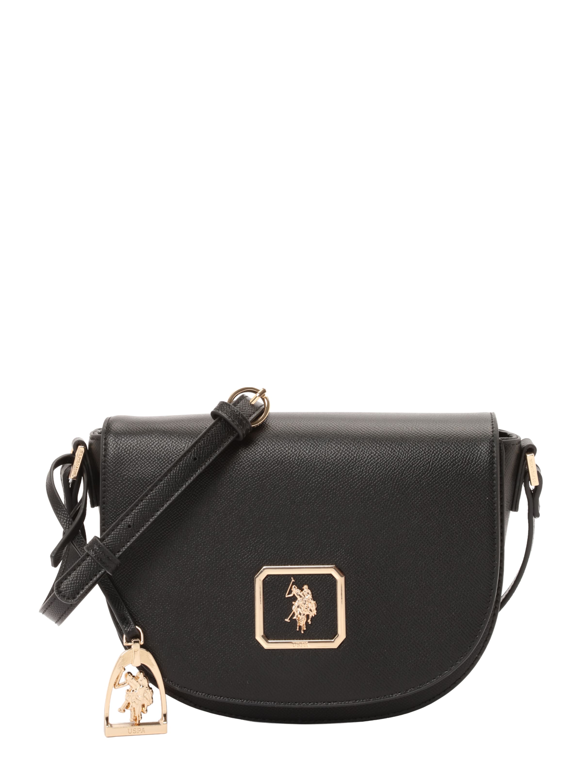 U.S. POLO ASSN. Crossbody bag in Black: front