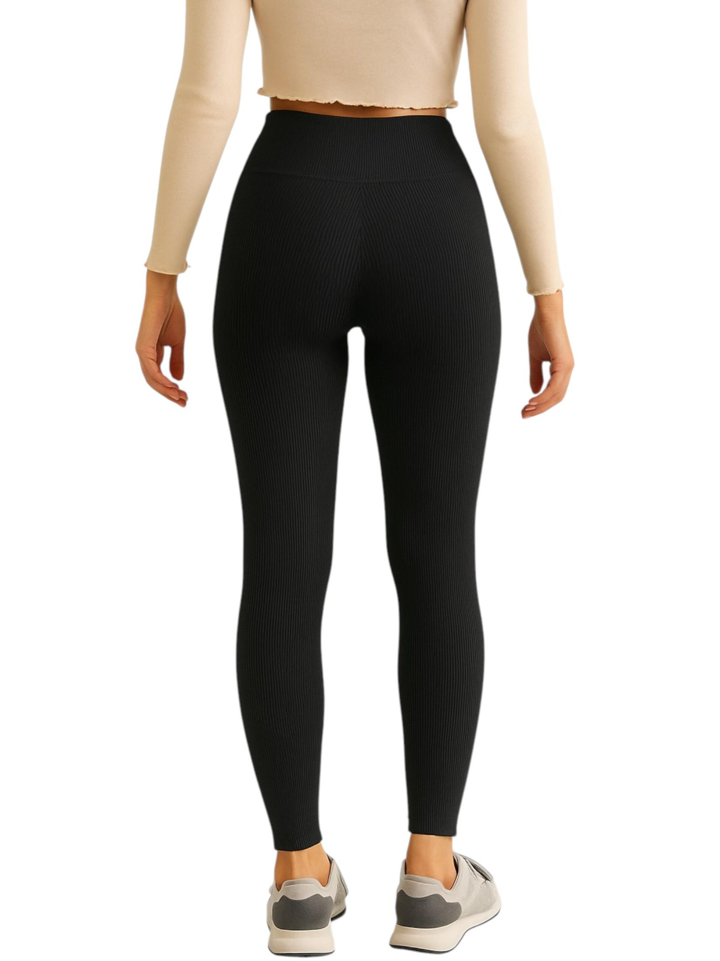 Skinny Leggings 'SOFTHEAT' fashionshowcase en noir