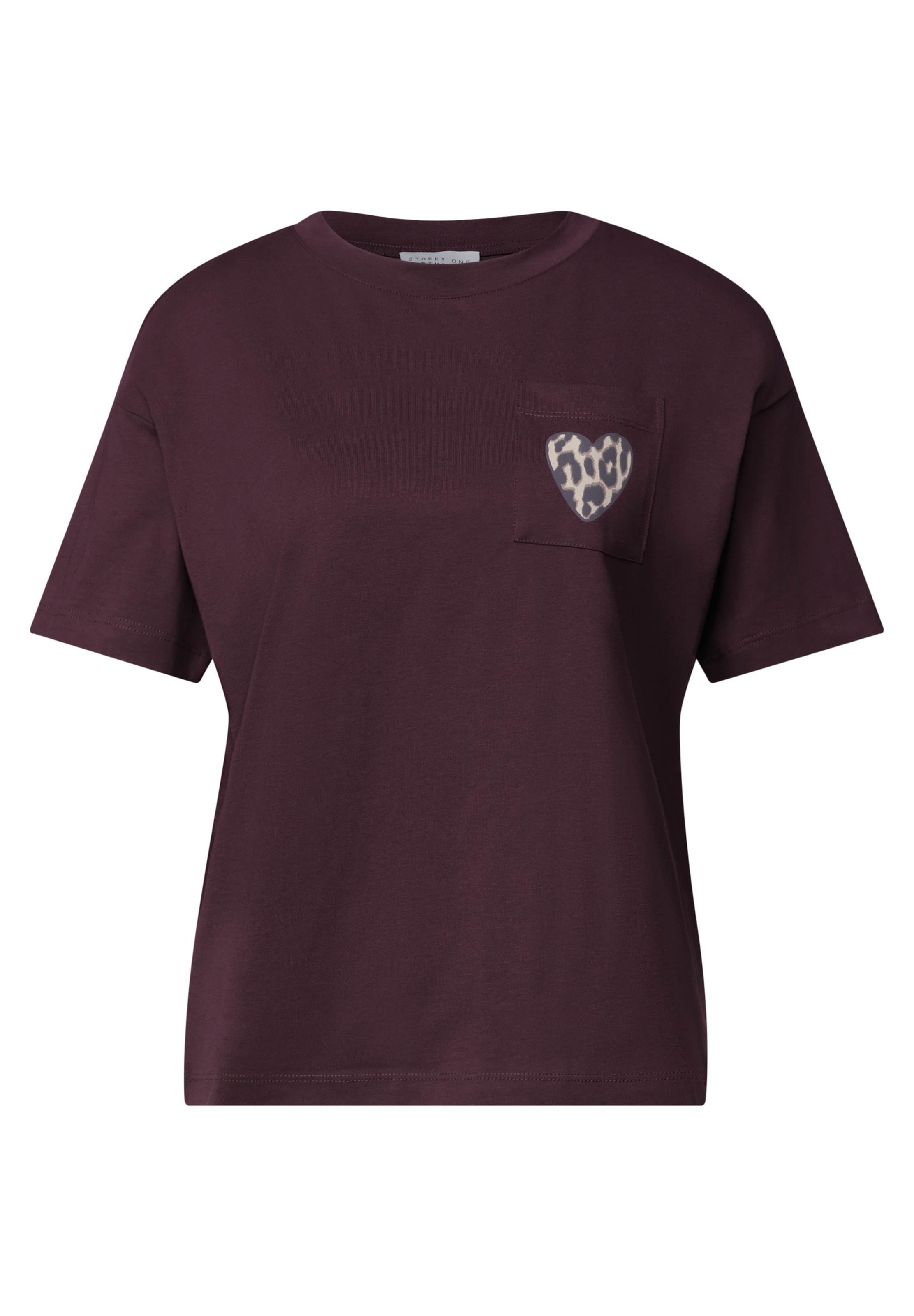 Street One Studio Shirt in Purple: front