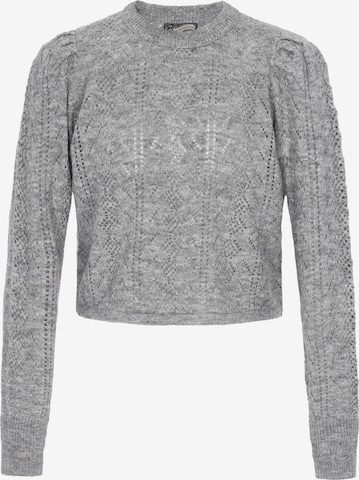 DreiMaster Vintage Pullover 'Vintage' in Grau: Vorderseite