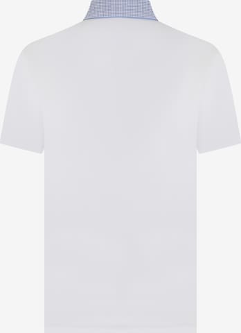 DENIM CULTURE Poloshirt 'Avery' in Weiß