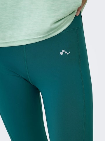 ONLY PLAY Skinny Sports trousers 'ONPMila' in Green