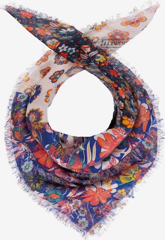 Passigatti Wrap 'Bandana Tuch Multiprint' in Purple: front