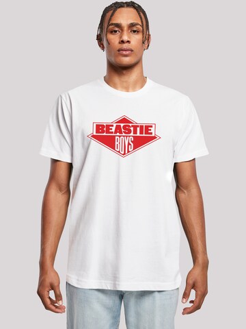 T-Shirt 'The Beastie Boys' F4NT4STIC en blanc : devant