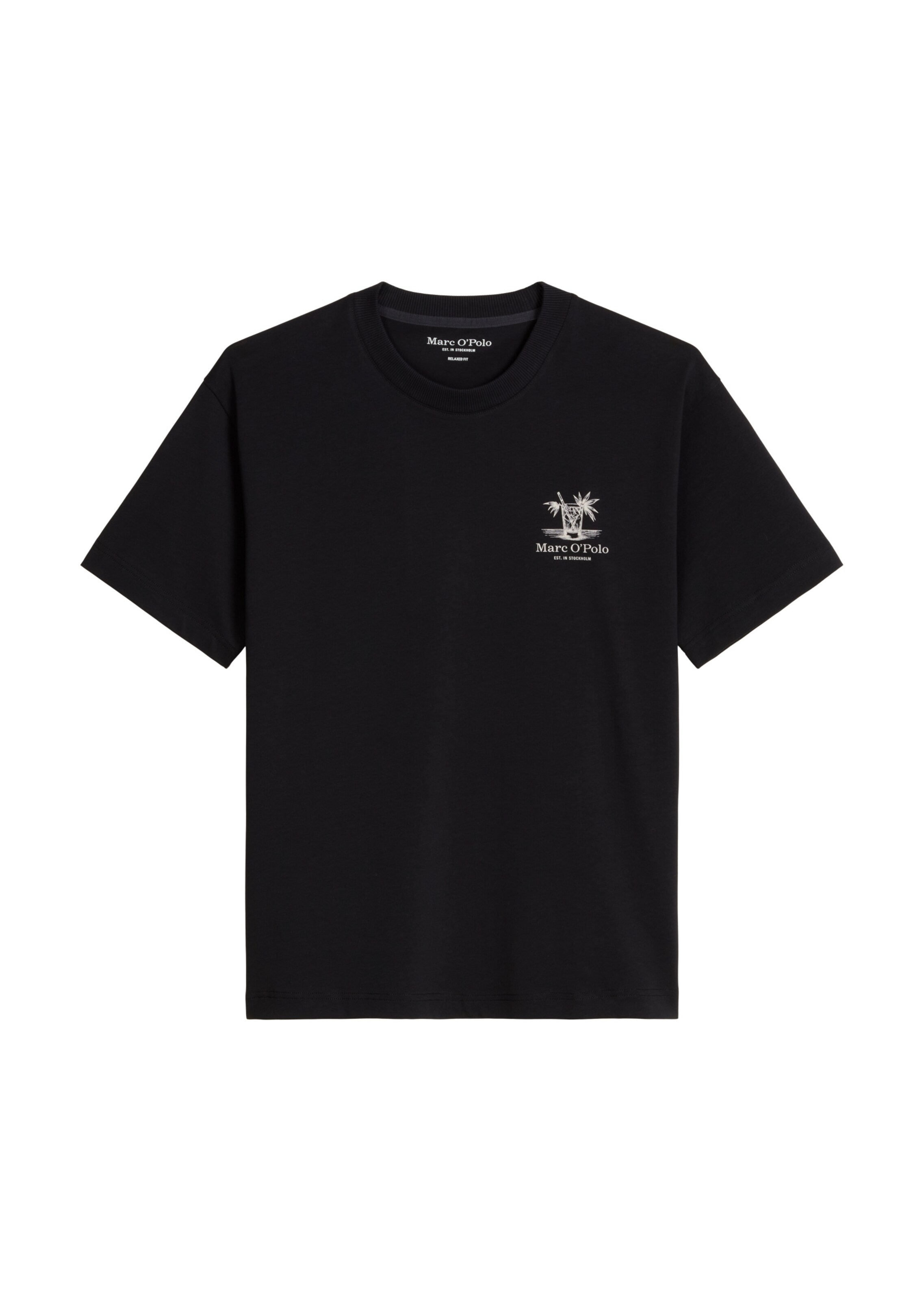 Marc O'Polo Shirt in Black: front