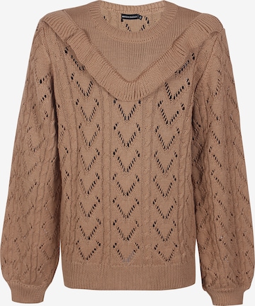 Bruuns Bazaar Kids Sweater 'Dagfrid' in Brown: front