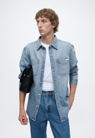 Calvin Klein Jeans Regular fit Srajca | modra barva