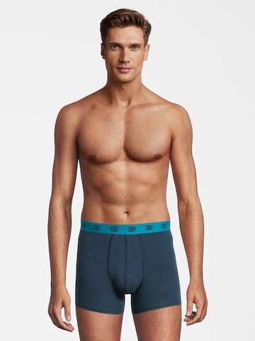 Regular Boxers CR7 - Cristiano Ronaldo en bleu : devant