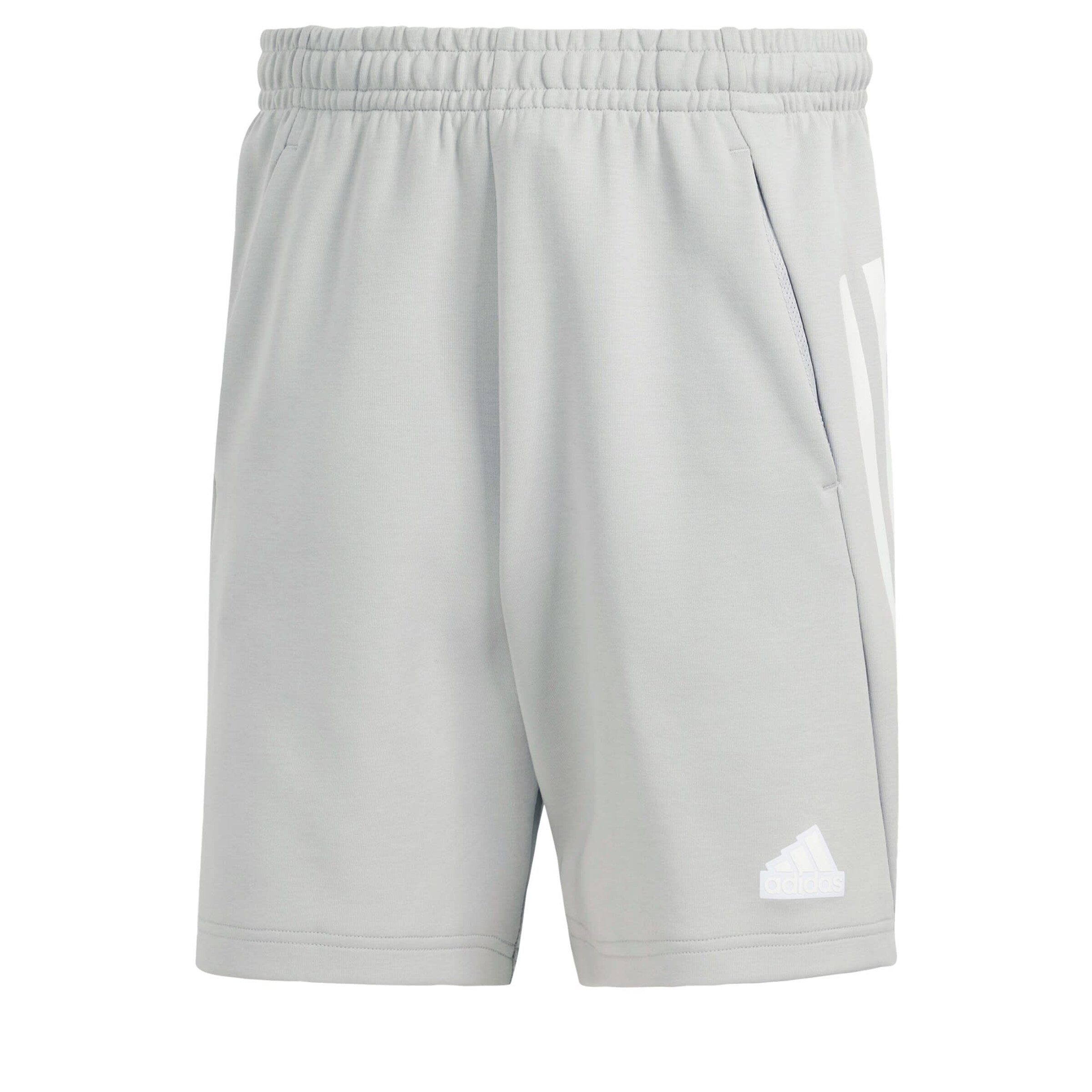 ADIDAS SPORTSWEAR Workout Pants 'Future Icons' in Grey: front