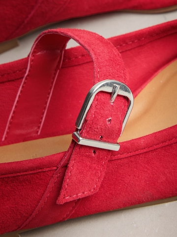 Ballerines à lanières 'N. Premium' Next en rouge