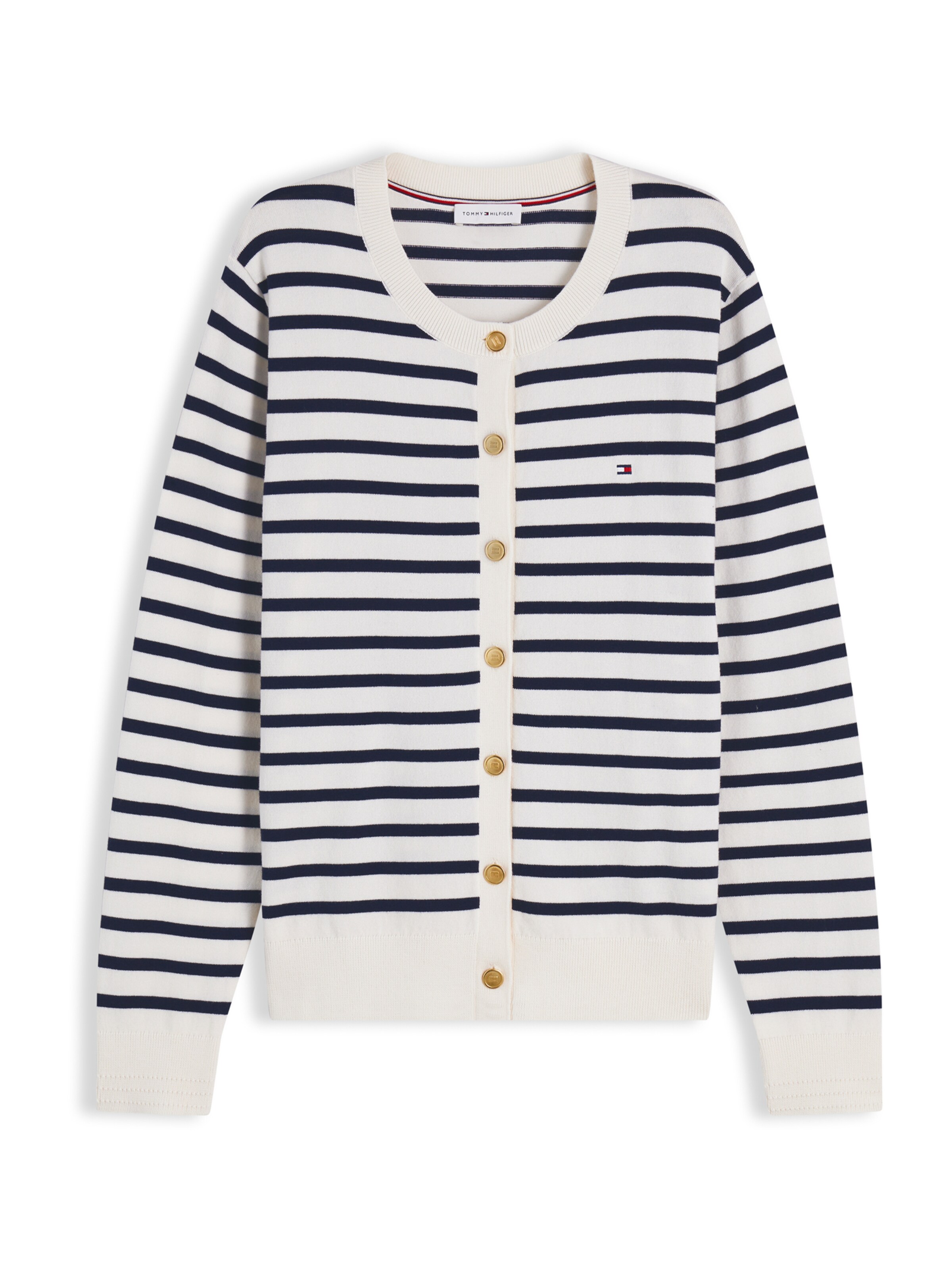 TOMMY HILFIGER Kardigán - bézs: elől