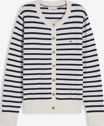 bēšs TOMMY HILFIGER Adīta jaka: no priekšpuses