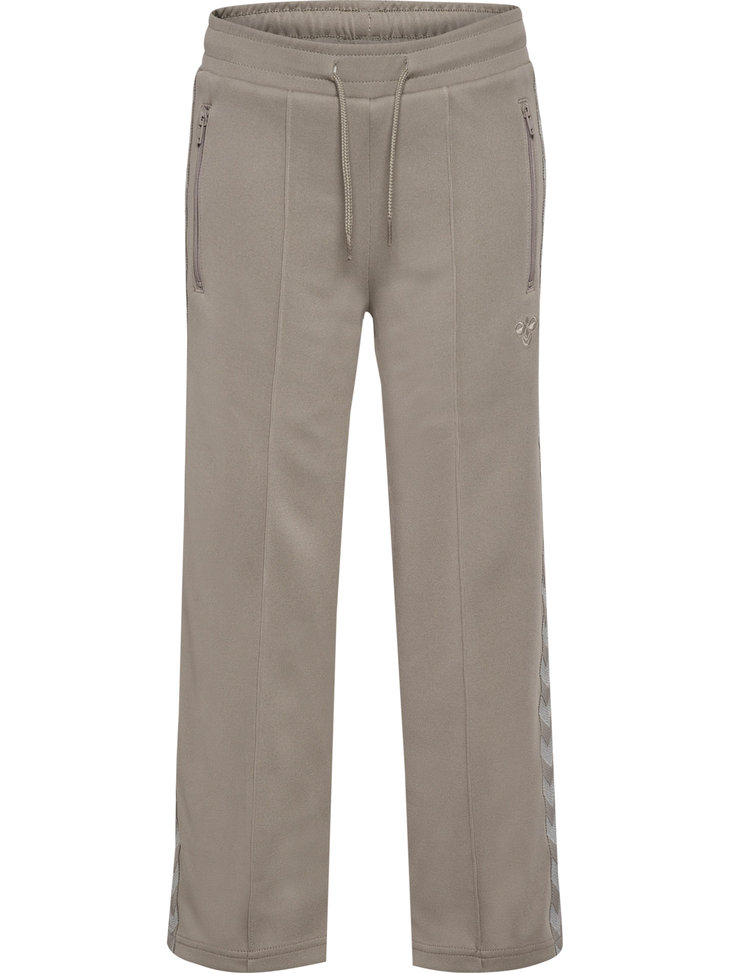 Hummel Regular Sportbroek in Grijs: voorkant