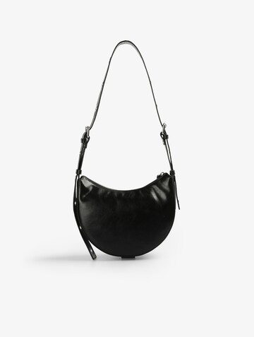 Scalpers Schultertasche 'Eylets Moon' in Schwarz