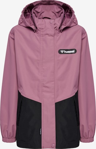 Hummel Performance Jacket 'Coast' in Purple: front
