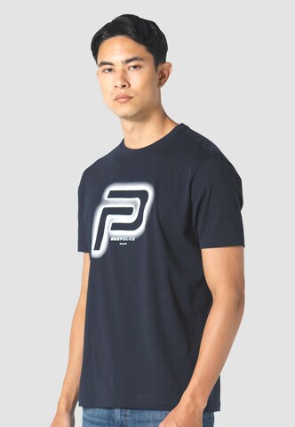 883Police Shirt in Blauw