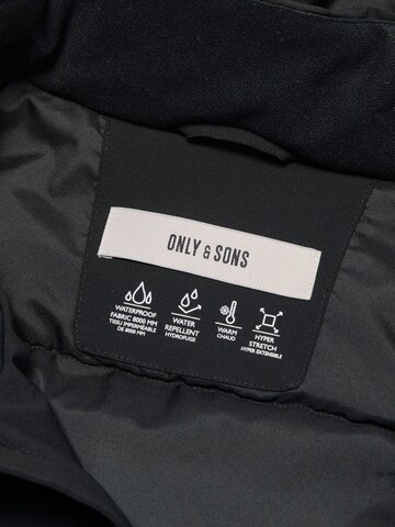 Veste fonctionnelle 'ONSSayn' Only & Sons en noir