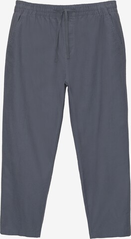 Pull&Bear Loosefit Kalhoty – modrá: přední strana