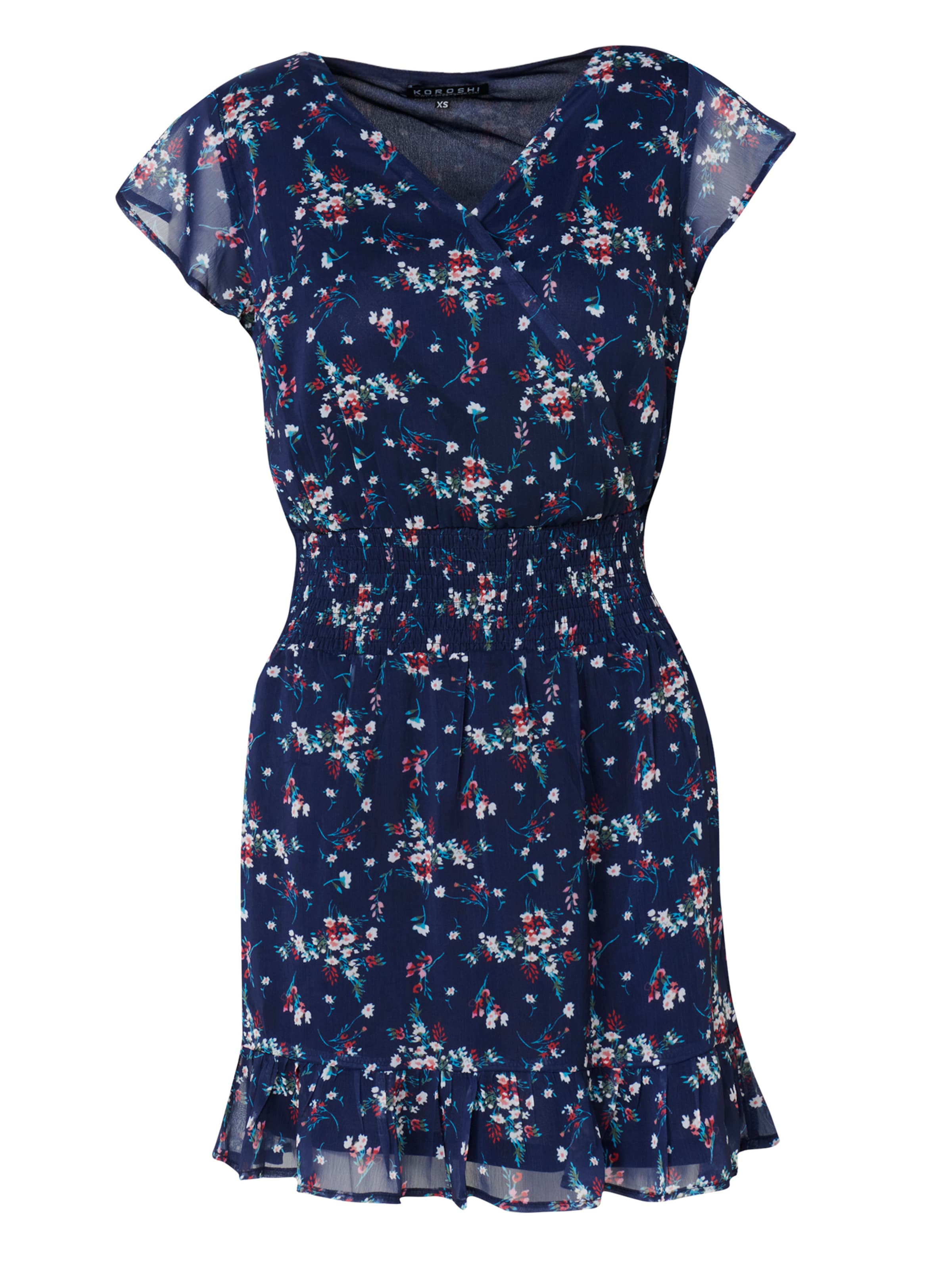 KOROSHI Sommerkjole i blå: forside