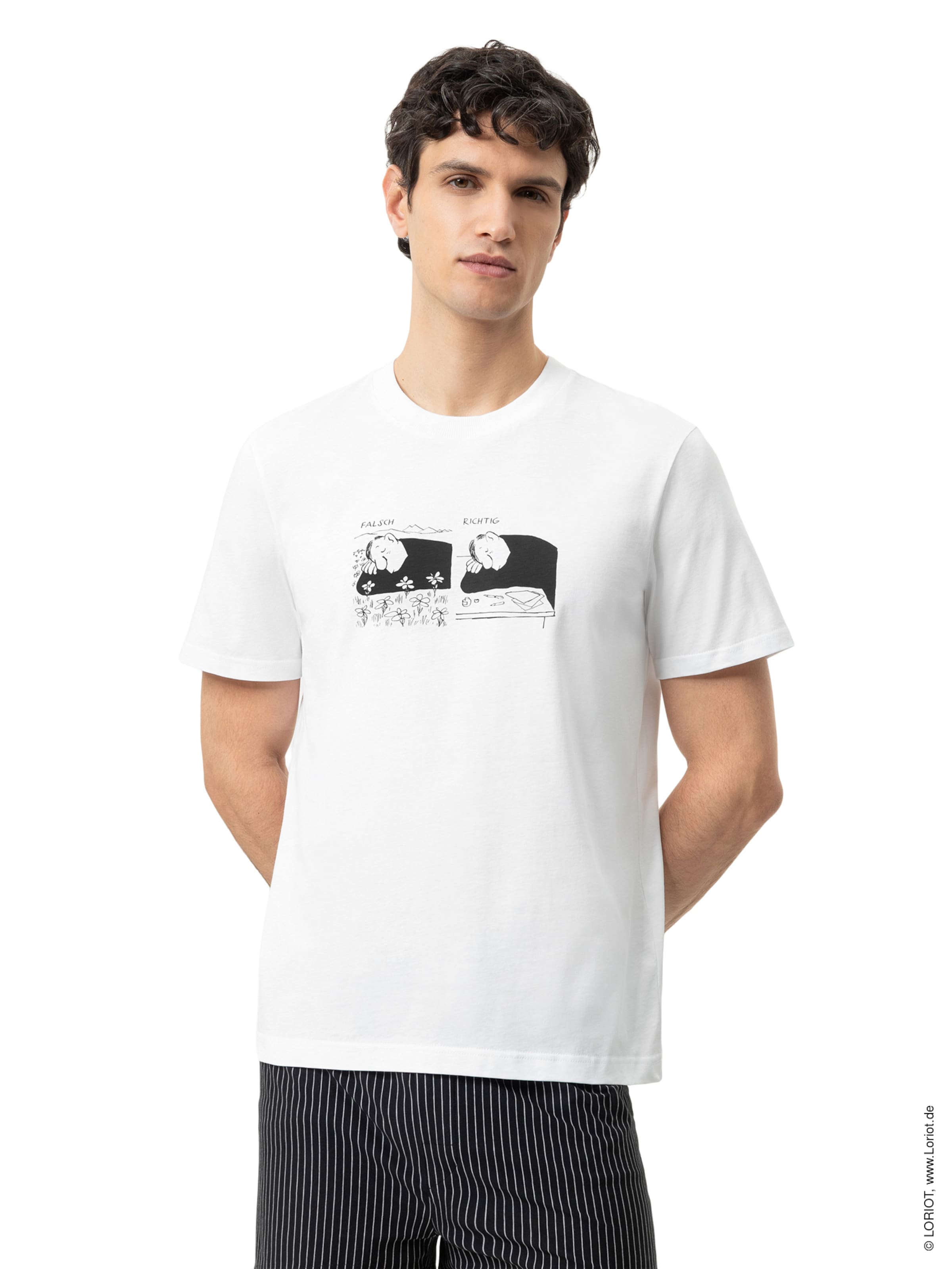 Mey Shirt 'Loriot' in Wit: voorkant