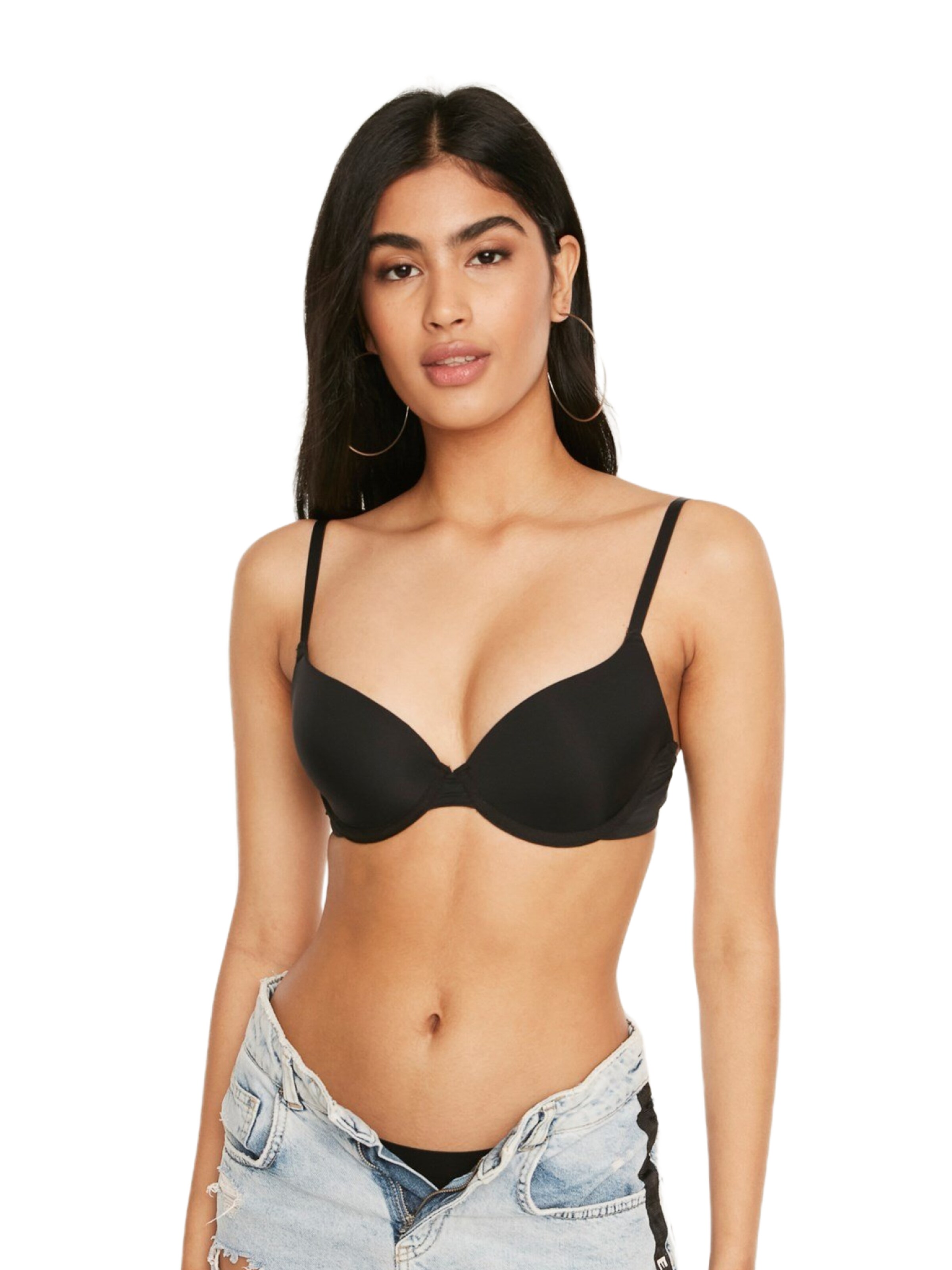 C&City T-shirt Bra in Black: front