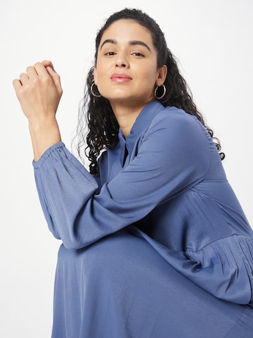 Robe-chemise 'Amilia' Kaffe en bleu