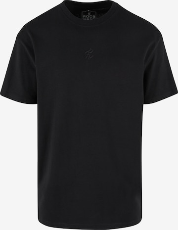 Maglietta 'Nonchalance' di ROCAWEAR in nero: frontale
