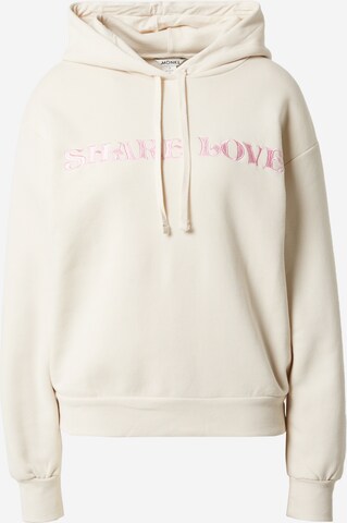 Sweat-shirt Monki en blanc : devant