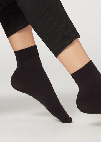 CALZEDONIA Socken in Schwarz: predná strana