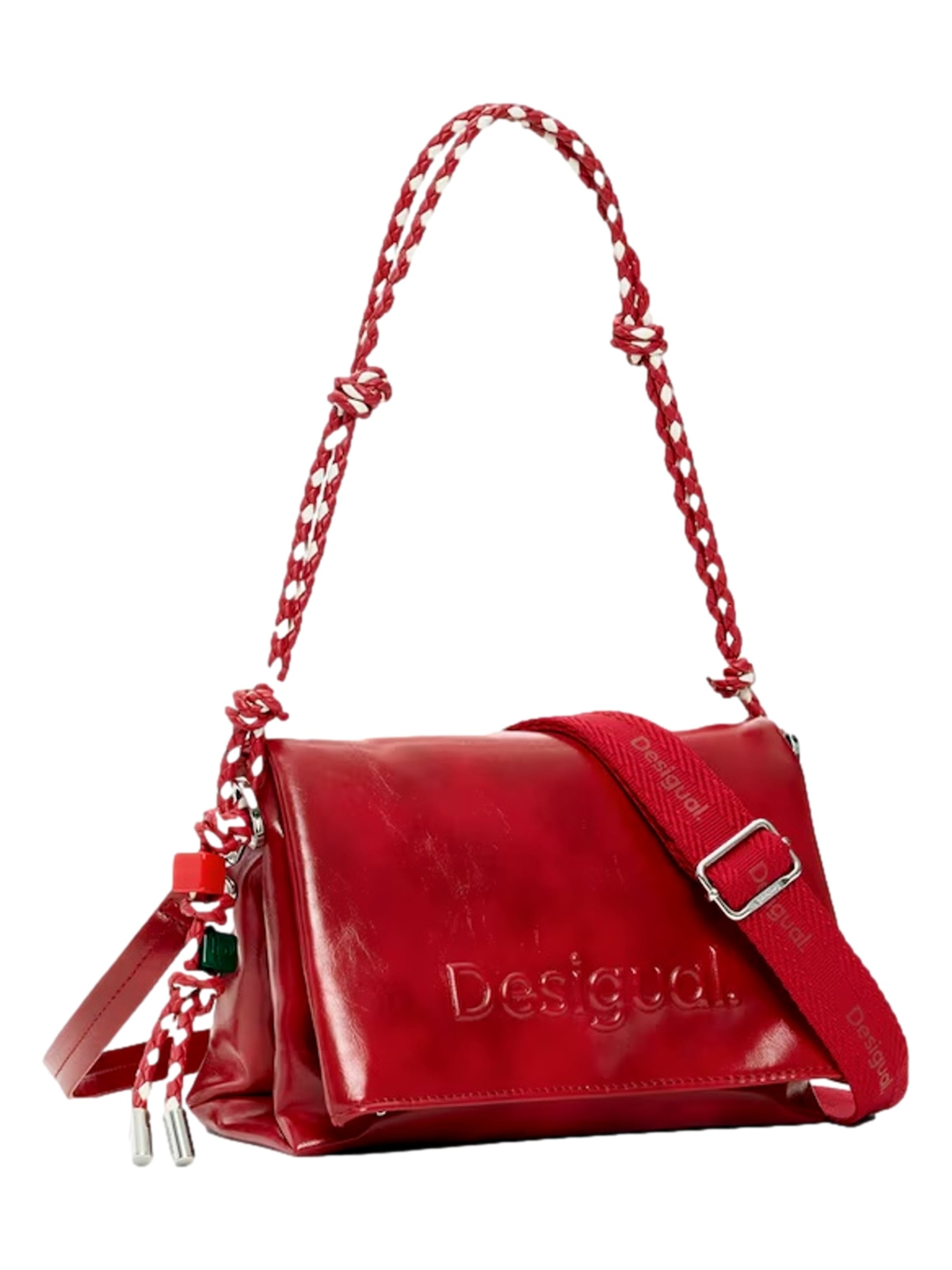 Desigual Håndtaske 'Half Logo Venezia 4' i rød