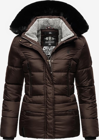 Veste d’hiver 'Loveleen' MARIKOO en marron : devant