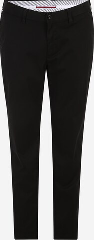 Tommy Hilfiger Big & Tall Chino kalhoty 'MADISON' – černá: přední strana
