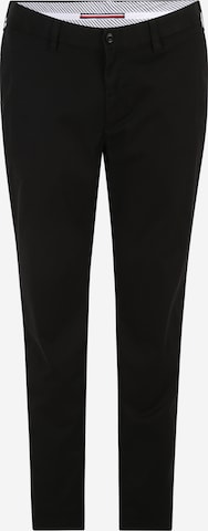 Tommy Hilfiger Big & Tall Slim fit Chino Pants 'MADISON' in Black: front