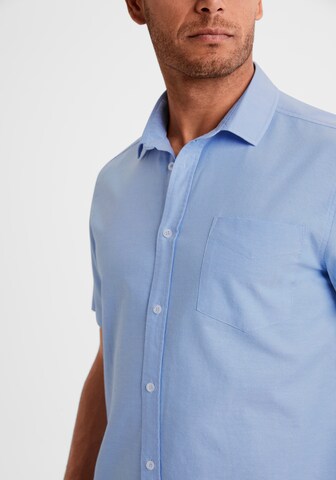 Coupe regular Chemise business H.I.S en bleu