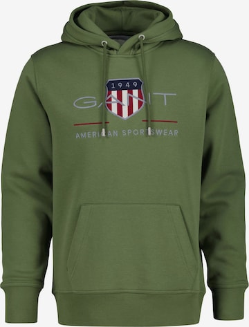 GANT Sweatshirt in Grün: Vorderseite