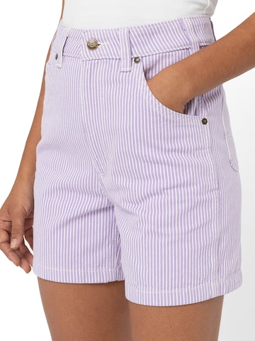 DICKIES Regular Pants 'Hickory' in Purple