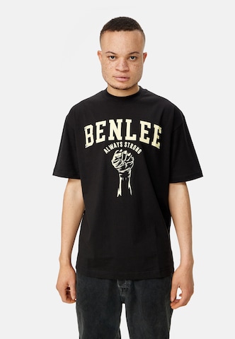 T-Shirt fonctionnel 'Lieden' Benlee en noir : devant