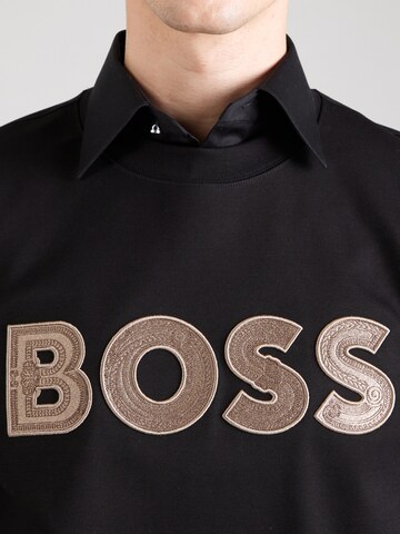 Sweat-shirt 'Sharpe' BOSS en noir