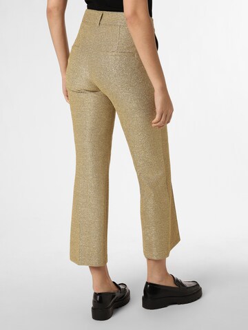 Cambio Regular Bundfaltenhose 'France' in Gold