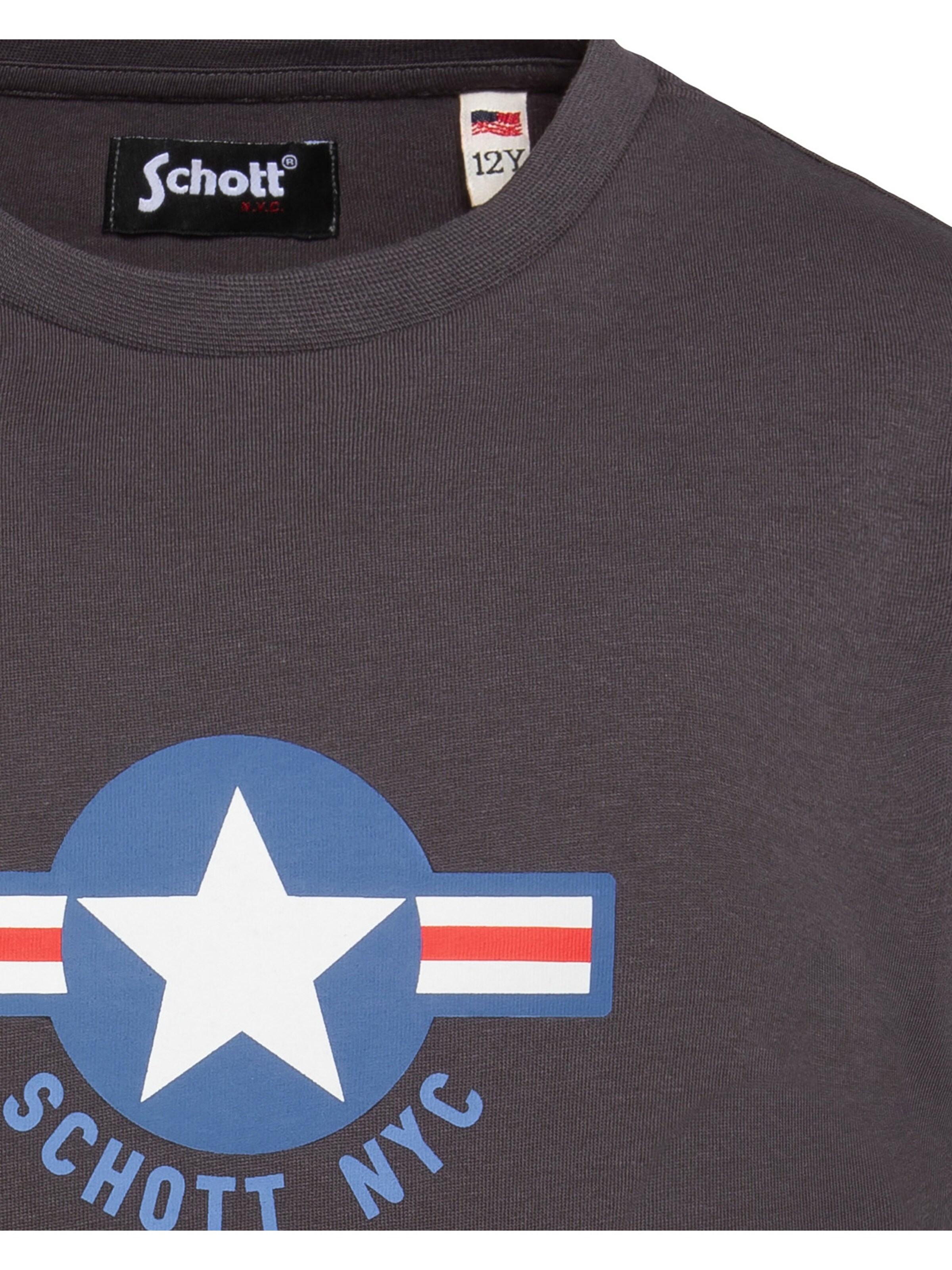 Sweat Schott NYC en gris