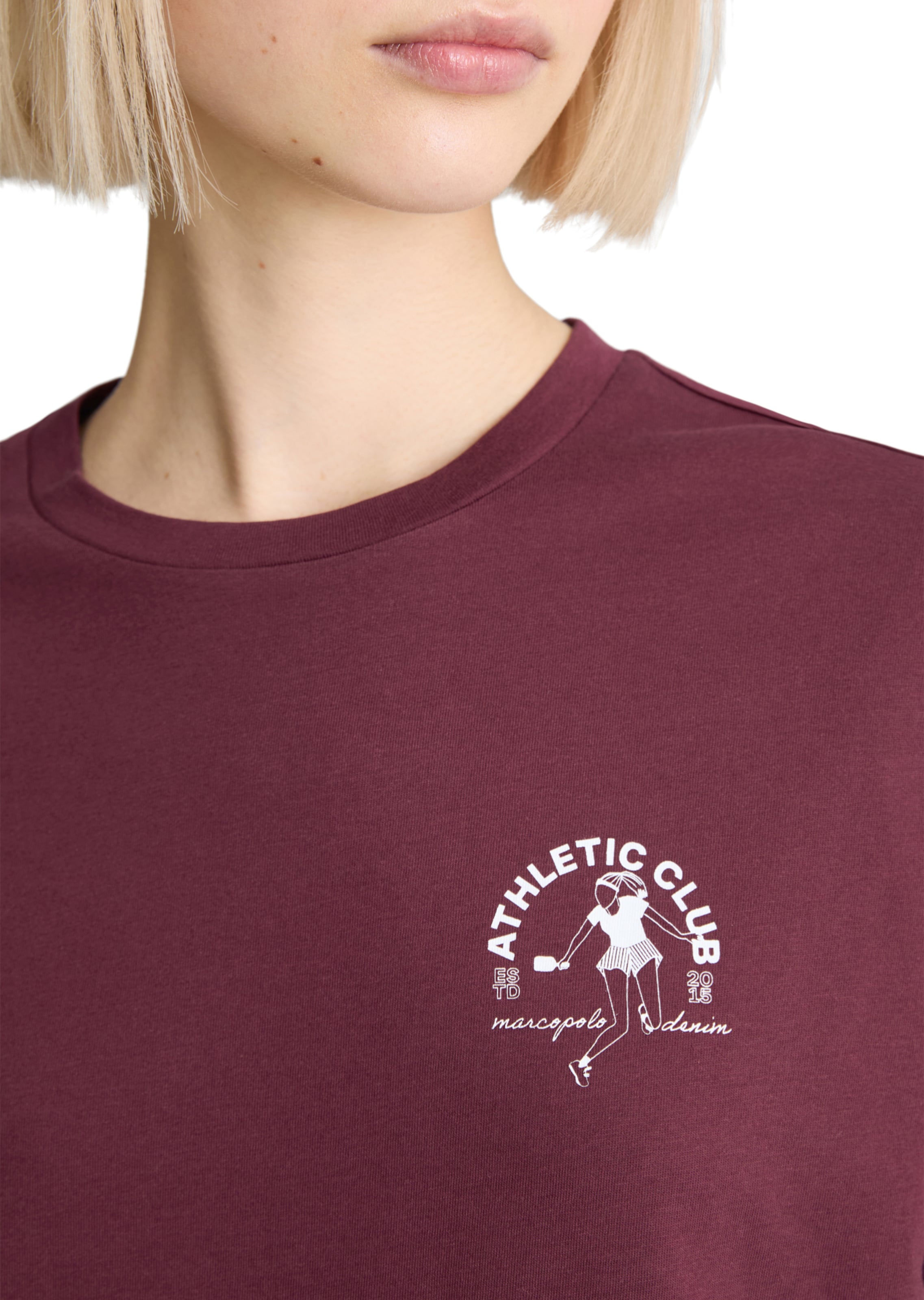 Marc O'Polo DENIM Shirt in Rood